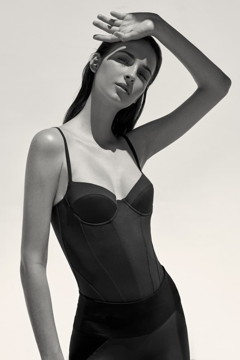 Ernest Leoty Activewear Brand Parisian Paris Corset Inspired Basic Pieces Feminine Active Leggings Workout Women SIlhouette