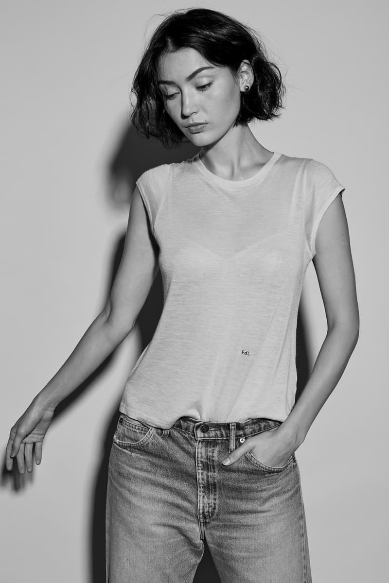 Frances de Lourdes Fall/Winter 2017 Collection Minimalist Perfect T-Shirt Staple Pieces Vintage Simple Versatile Design Timeless Easy