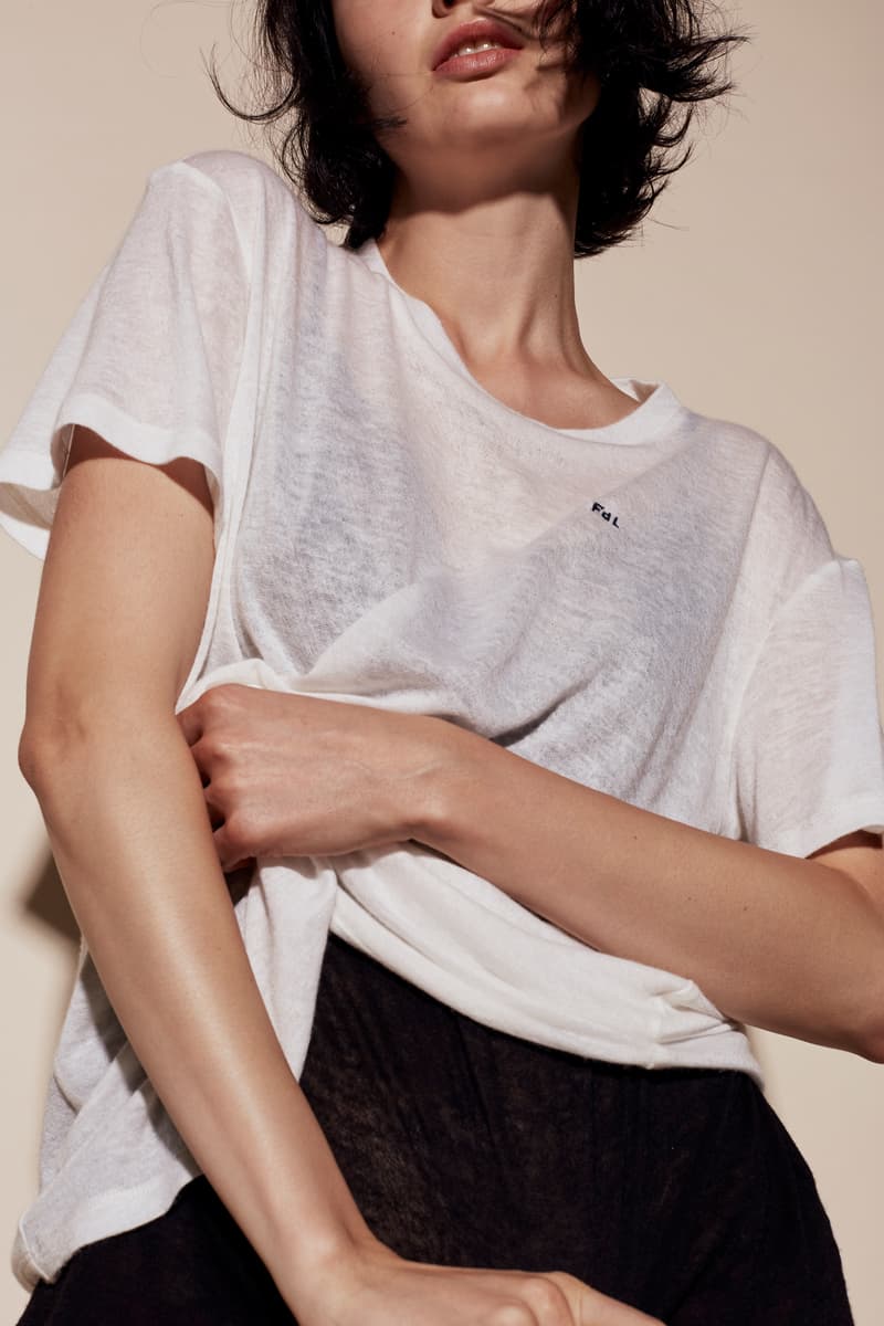 Frances de Lourdes Fall/Winter 2017 Collection Minimalist Perfect T-Shirt Staple Pieces Vintage Simple Versatile Design Timeless Easy
