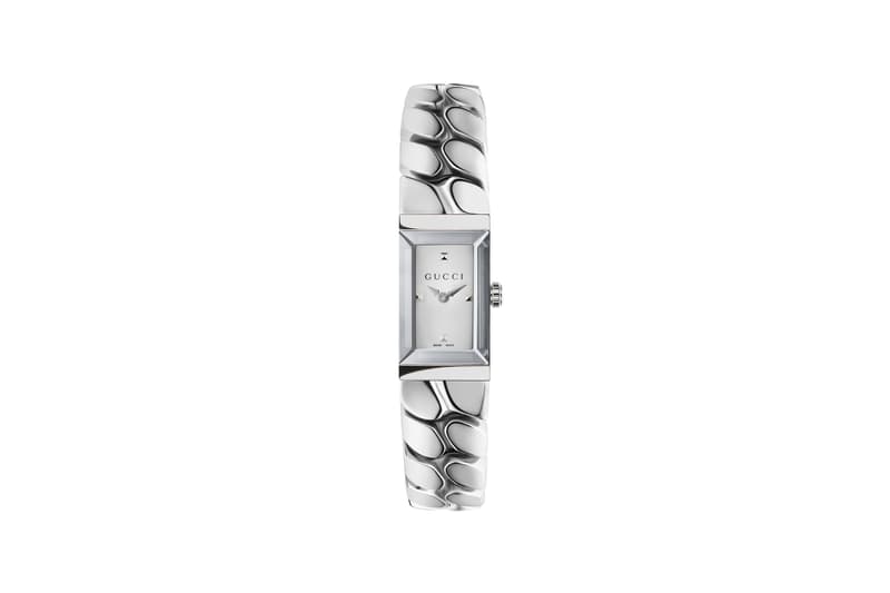 Gucci Watch Time Piece G-Frame Accessory Jewelry Color Silver Minimal Collection Wrist Minimal Classic