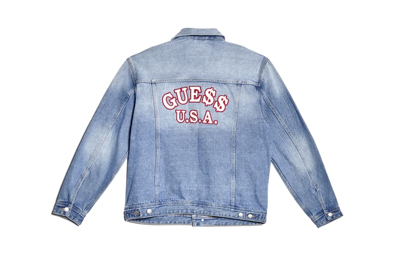 ASAP Rocky GUESS USA Capsule Collection Flacko Jodye A$AP AWGE Vintage Logo Denim Stripes Colorful Collaboration