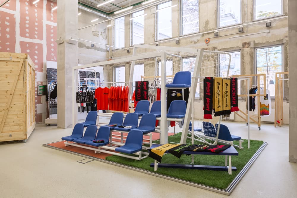 Gosha Rubchinskiy KM20's Exclusive Capsule Collection PACCBET New Store Opening Moscow Russia Vetements Off-White adidas Raf Simons