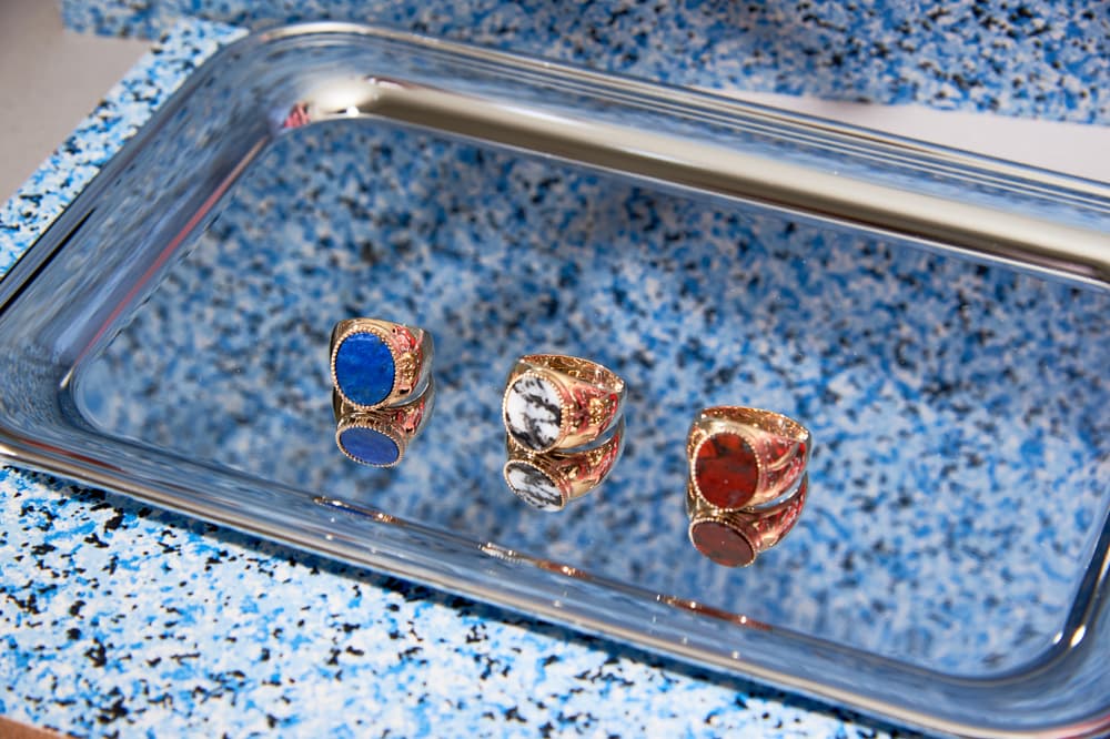 O ThongThai Spring/Summer 2018 Jewelry Lookbook Stones Crystals Marble Silver Gold Rings Luxury Vintage Designer Luxe