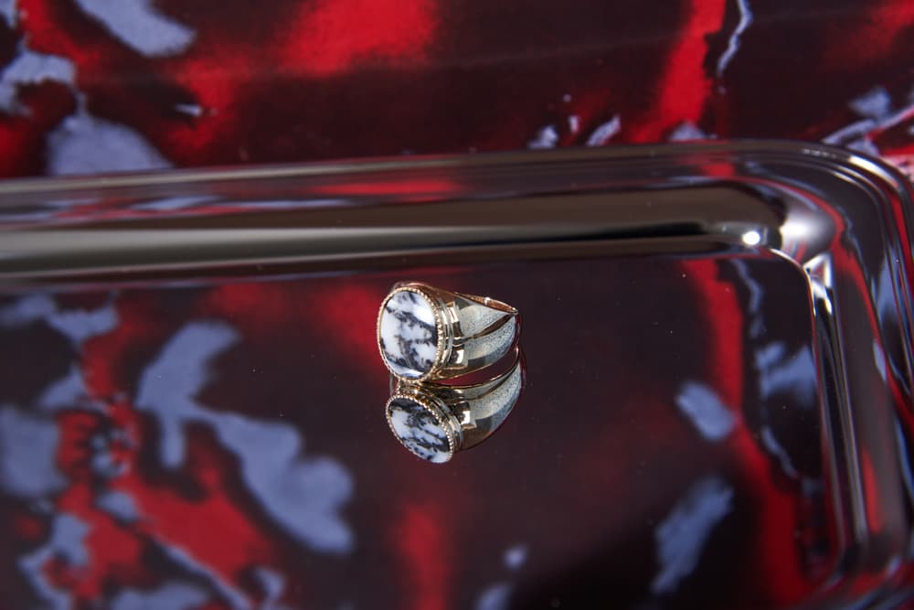 O ThongThai Spring/Summer 2018 Jewelry Lookbook Stones Crystals Marble Silver Gold Rings Luxury Vintage Designer Luxe
