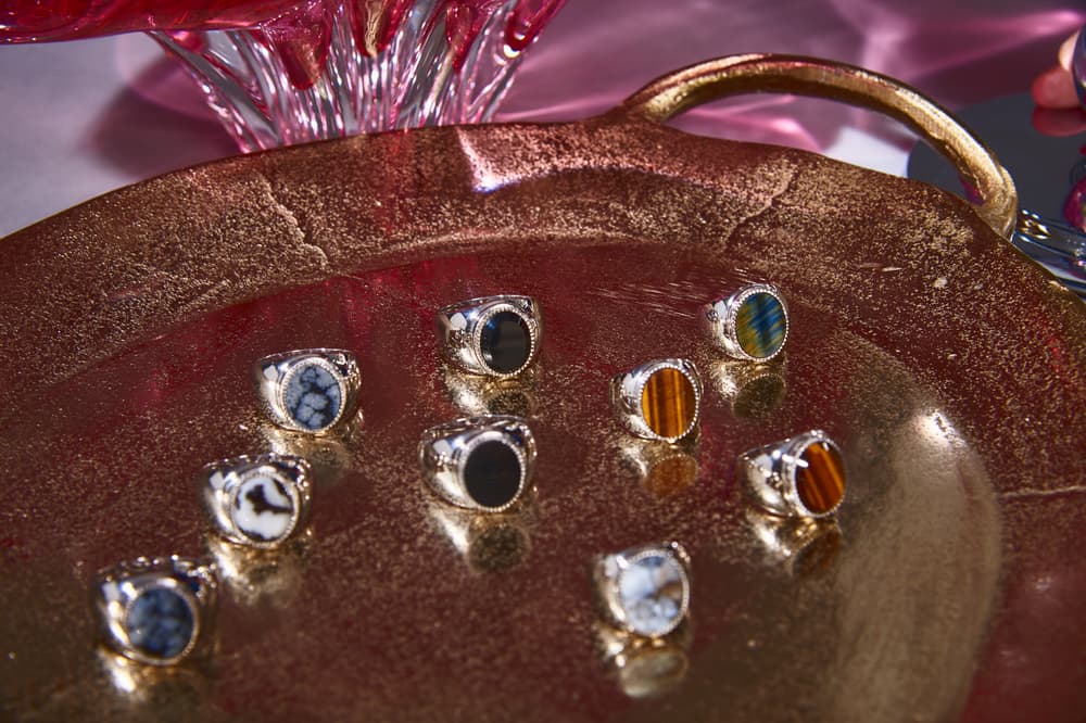 O ThongThai Spring/Summer 2018 Jewelry Lookbook Stones Crystals Marble Silver Gold Rings Luxury Vintage Designer Luxe
