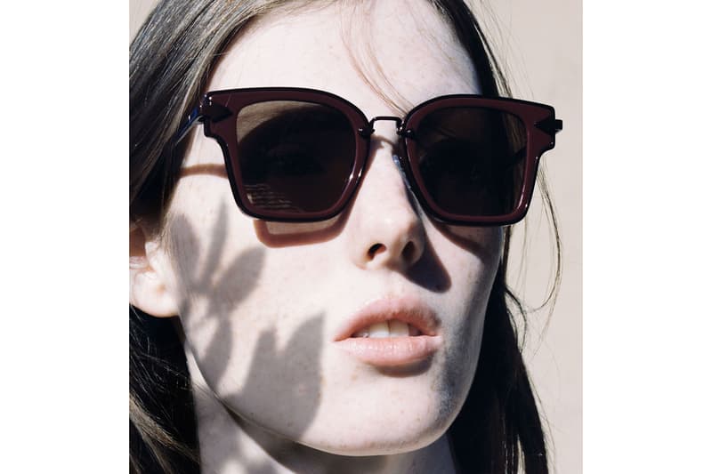 Karen Walker Shadow Play Eyewear Collection Sunglasses Frames Shades Metal Soft Tinted Glass