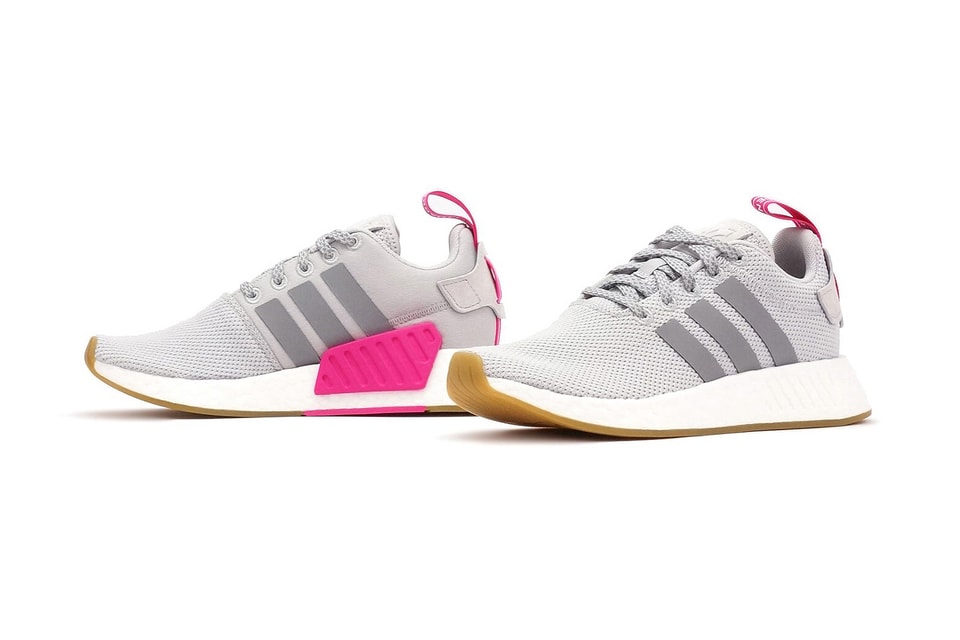 adidas Releases NMD R2 in Grey and Shock Pink |
