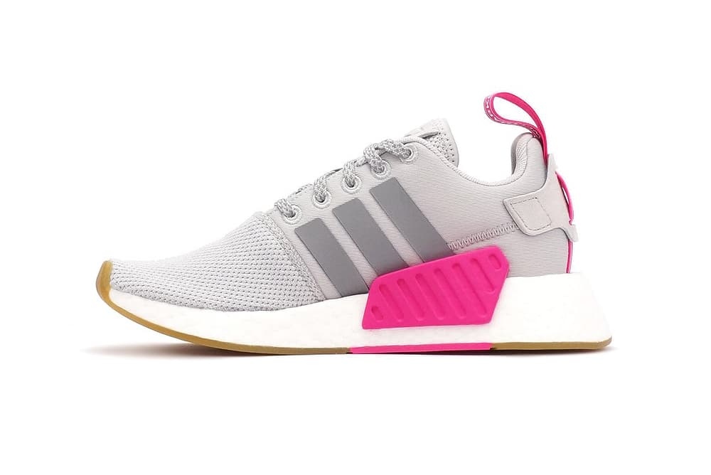 bjærgning kompas Bakterie adidas Releases NMD R2 in Grey and Shock Pink | HYPEBAE