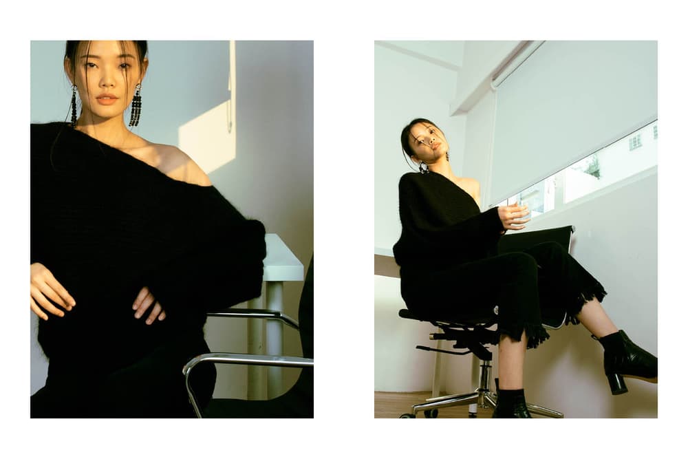 HBX Alexander Wang Nine to Five Editorial HBXWMN Lookbook Photoshoot Fall Winter 2017 Collection