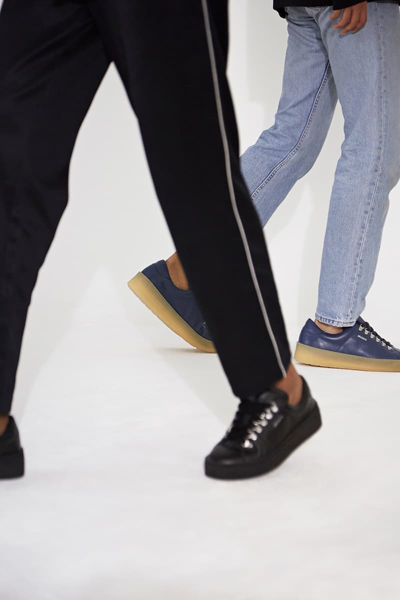 axel arigato creeper sneakers 5 new colorways black gum white navy pink leather