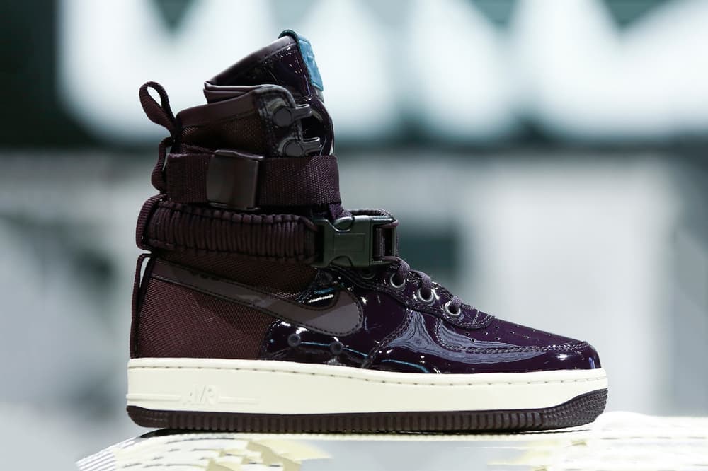 Nike Special Field Air Force 1 Port Wine Sneaker Shoe