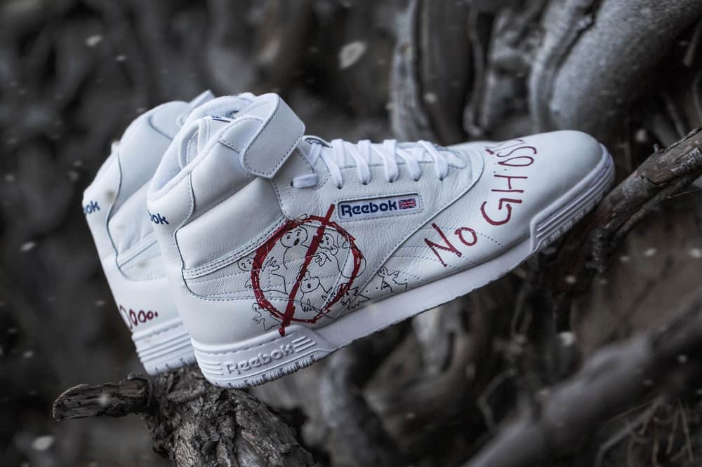 Stranger Thing Ghostbusters BAIT Reebok Ex-O-Fit Clean Hi