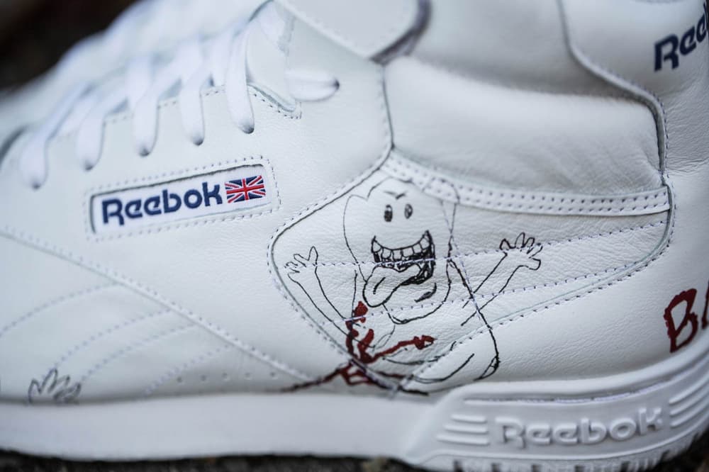 Stranger Thing Ghostbusters BAIT Reebok Ex-O-Fit Clean Hi