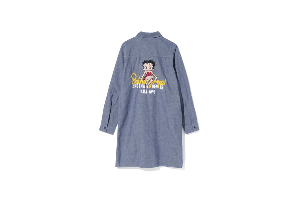 Betty Boop x BAPE Collection
