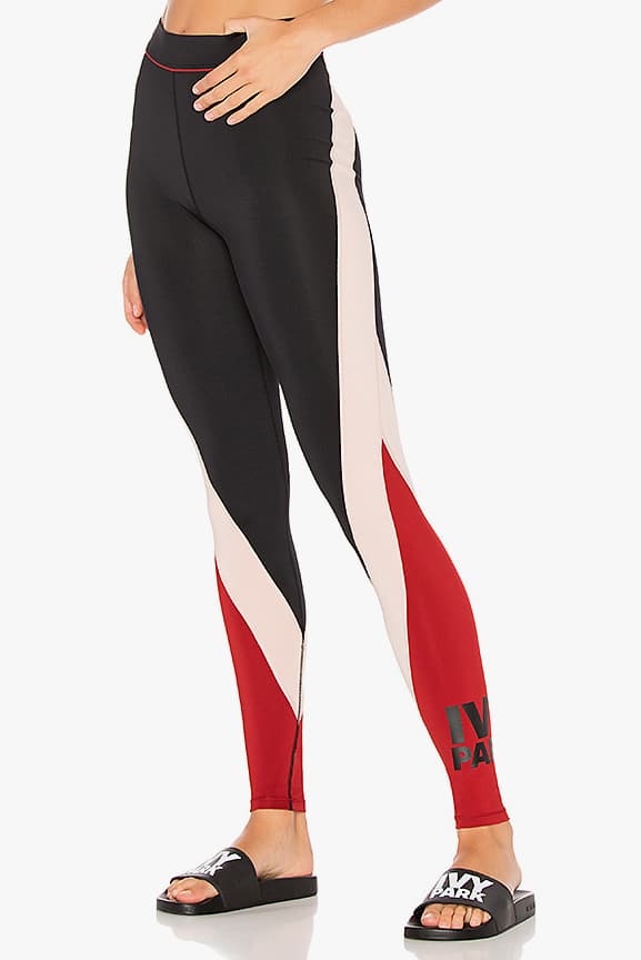 Beyonce IVY PARK Red Velvet Slides 2017 Fall Winter Collection Hoodie Tshirt Leggings Sweat pants cap