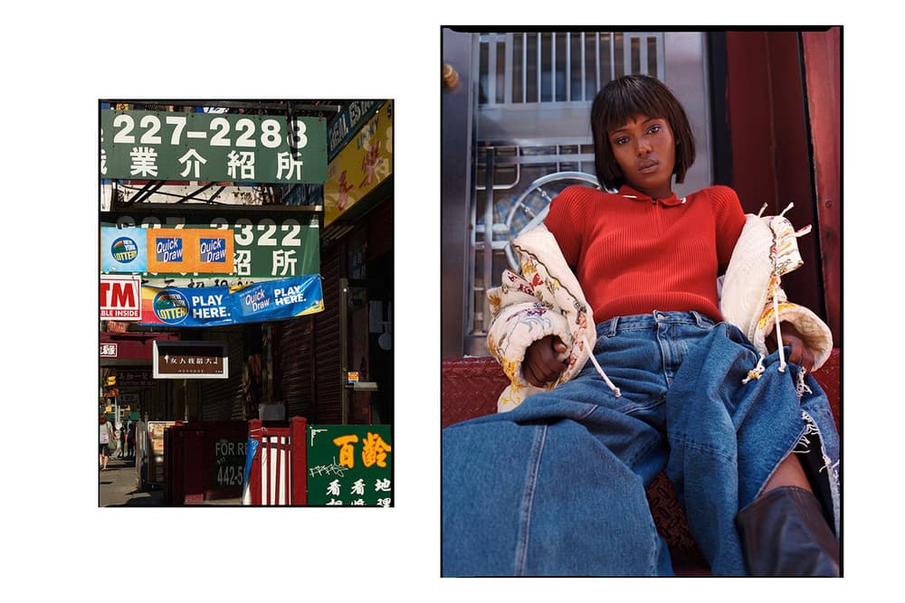 Schön! Editorial Fashion Expedition Downtown NYC New York Photography MM6 Maison Margiela Nike Stone Island Uniqlo Diane Von Furstenberg