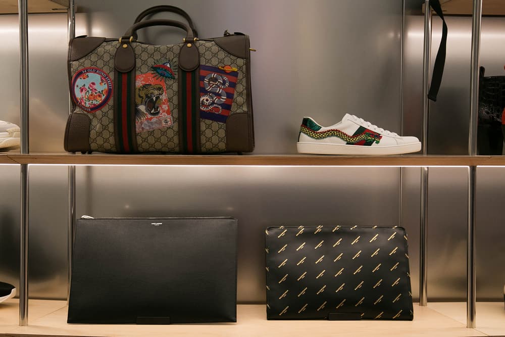 Browns East London Store Shop Vetements Gucci Off-White Raf Simons Brands Luxury Curated Shopping Fashion High End Retailer