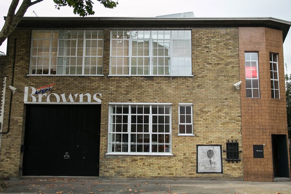 Browns East London Store Shop Vetements Gucci Off-White Raf Simons Brands Luxury Curated Shopping Fashion High End Retailer