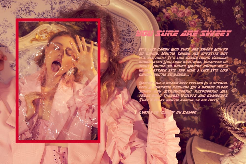 YOUTH TONIC Candy is Dandy Editorial Capsule Collection Fashion Photography Milan Based