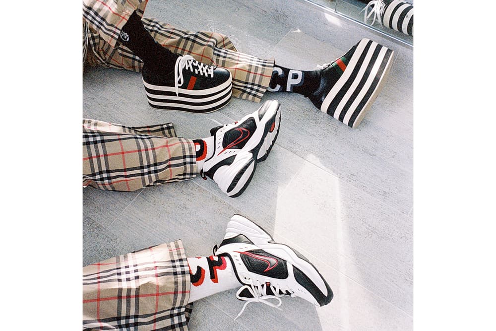 Christina Paik the Hundreds Sock Collection Interview Black White Edgy Film Photography Footwear