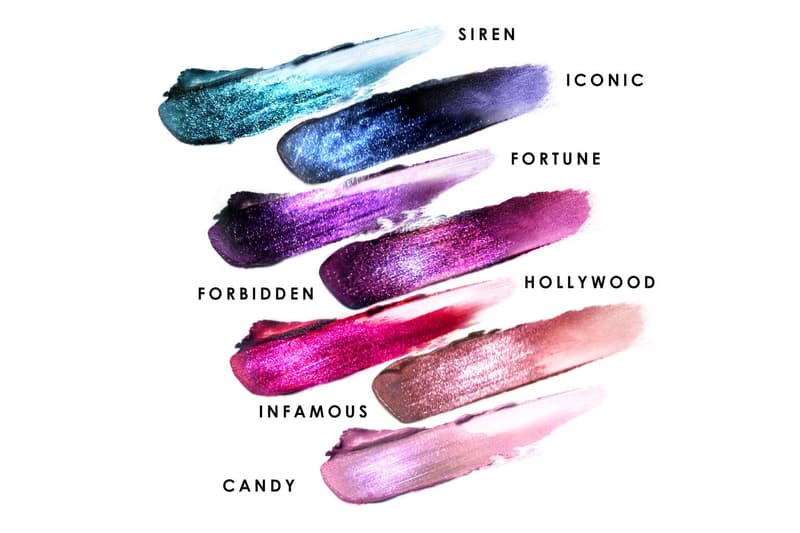 Ciate London Glitter Transforming Liquid Lipstick Makeup Beauty Cosmetics Lips Glam Sparkly Berry Infamous Hollywood Forbidden Fortune Iconic Siren