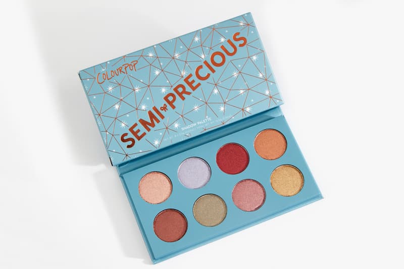 ColourPop Exclusive Sephora Collection Semi Precious Eyeshadow Palette Colour Shades Makeup Eyes Beauty Favorites Pigment Cosmetics