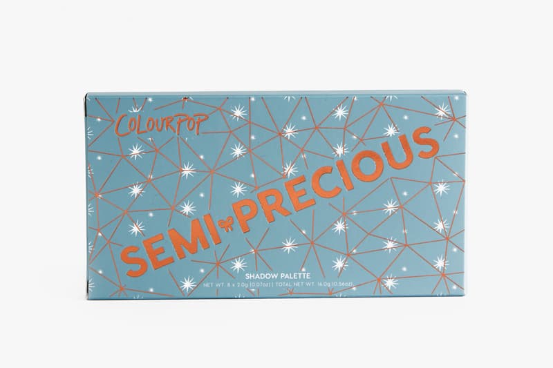 ColourPop Exclusive Sephora Collection Semi Precious Eyeshadow Palette Colour Shades Makeup Eyes Beauty Favorites Pigment Cosmetics