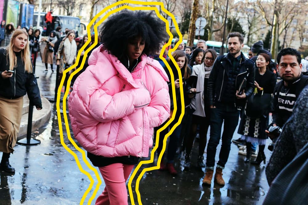 HYPEBAE Editors Style Guide How To Wear Puffer Jackets Outfit Inspiration Looks Trend Vetements Weekday Acne Studios Common Projects COS Marques Almeida Quay Victoria Beckham