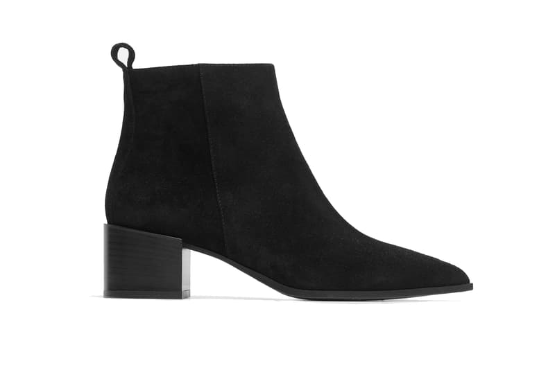 Everlane Women's Boss Boots Business Ready Leather Heels Velvet Suede Color Handcrafted Italy