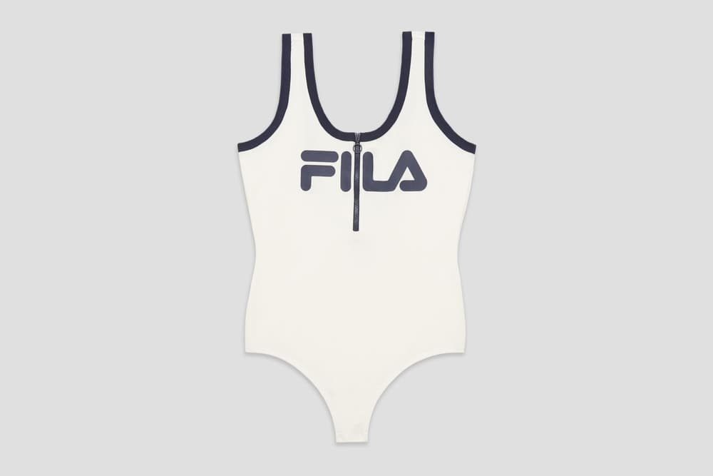 FILA XO Barneys New York Exclusive Capsule Collection Sneakers Apparel FILA Disruptor II Lux Sneaker Footwear Metallic Jackets Hoodies