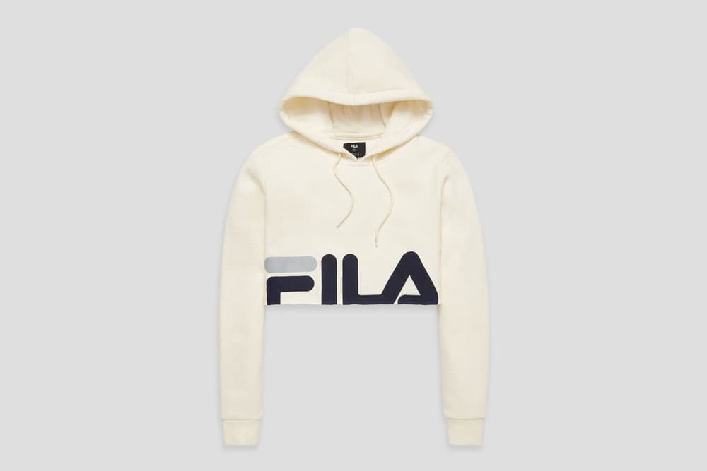 FILA XO Barneys New York Exclusive Capsule Collection Sneakers Apparel FILA Disruptor II Lux Sneaker Footwear Metallic Jackets Hoodies