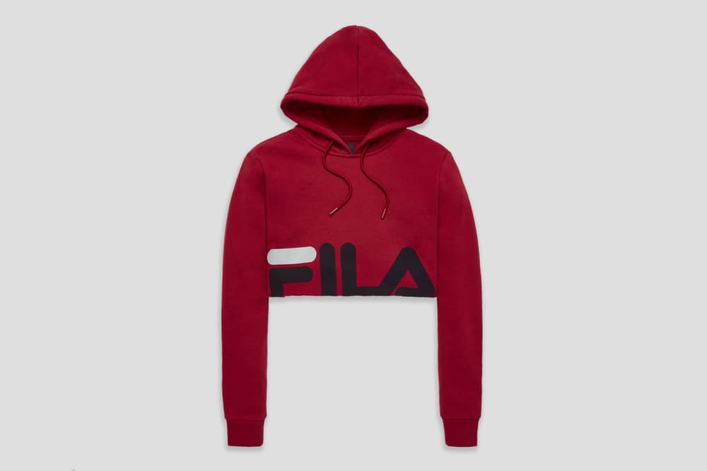 FILA XO Barneys New York Exclusive Capsule Collection Sneakers Apparel FILA Disruptor II Lux Sneaker Footwear Metallic Jackets Hoodies
