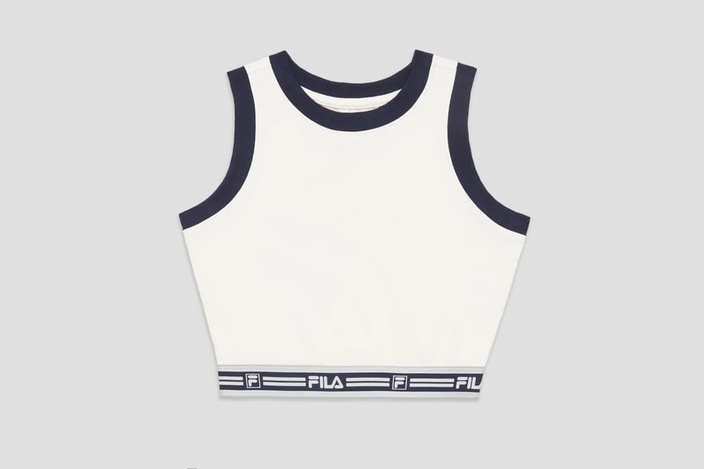 FILA XO Barneys New York Exclusive Capsule Collection Sneakers Apparel FILA Disruptor II Lux Sneaker Footwear Metallic Jackets Hoodies