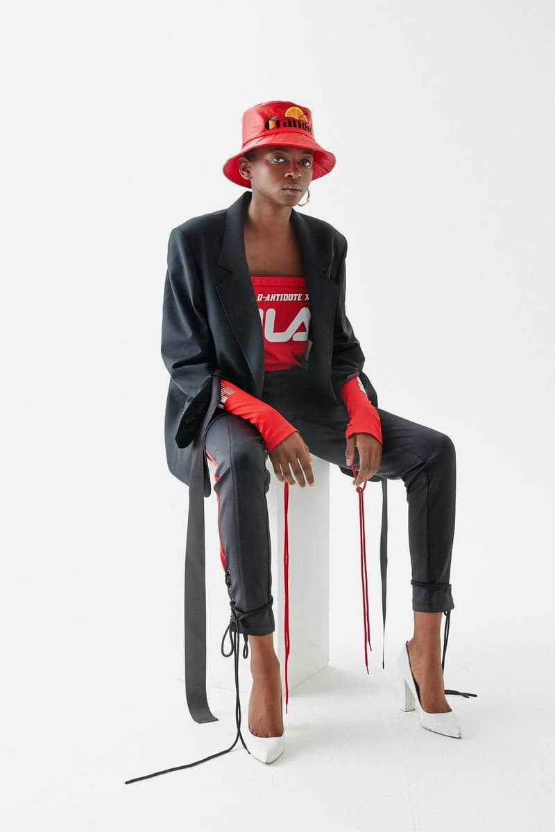 FILA D-ANTIDOTE Spring Summer 2018 Collection Collaboration Korea K-Fashion Lookbook
