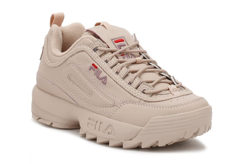 fila disruptor low rosa