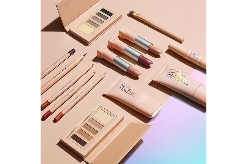 Gigi Hadid Maybelline East Coast Glam Collection Makeup Lipstick Mascara Eyeliner Primer Collaboration