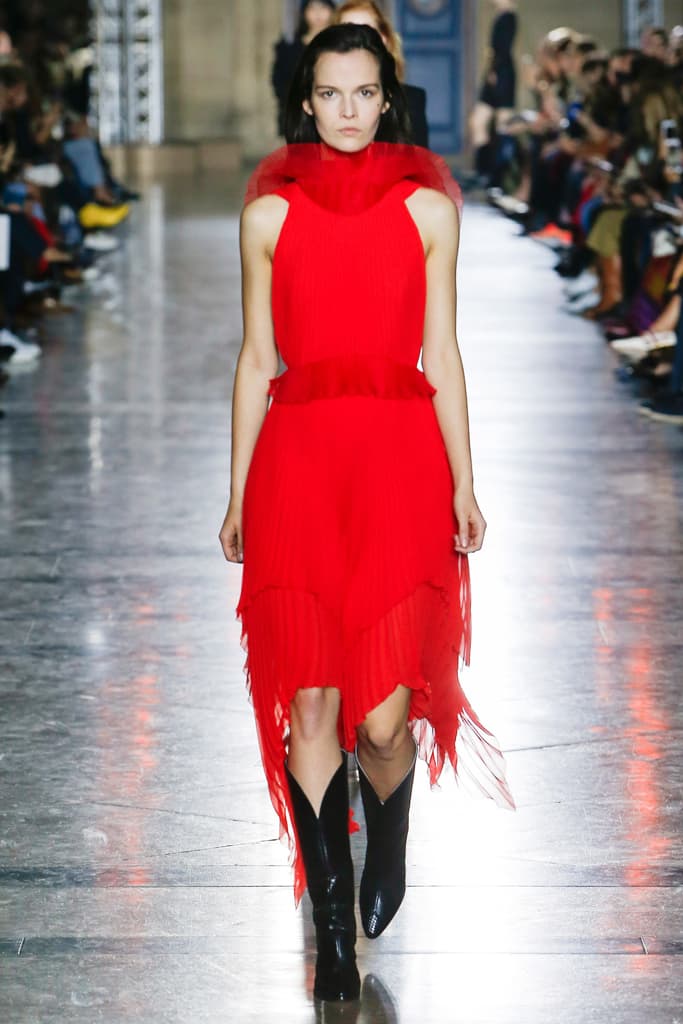 Clare Waight Keller Givenchy Spring Summer 2018 Paris Fashion Week Recap Chloe Riccardo Tisci