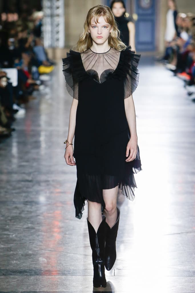 Clare Waight Keller Givenchy Spring Summer 2018 Paris Fashion Week Recap Chloe Riccardo Tisci