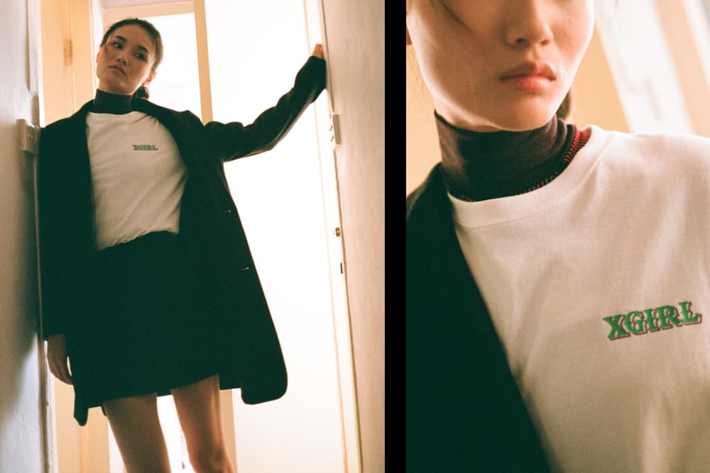 HBX HBXWMN X-Girl Fall/Winter 2017 Collection Editorial Japanese Label Fashion Photography Lookbook Edgy Clothes