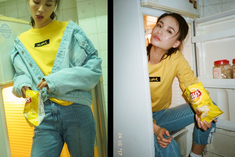 HBX HBXWMN X-Girl Fall/Winter 2017 Collection Editorial Japanese Label Fashion Photography Lookbook Edgy Clothes