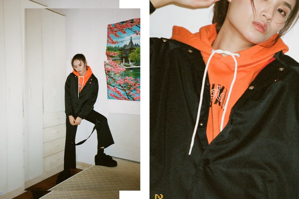 HBX HBXWMN X-Girl Fall/Winter 2017 Collection Editorial Japanese Label Fashion Photography Lookbook Edgy Clothes
