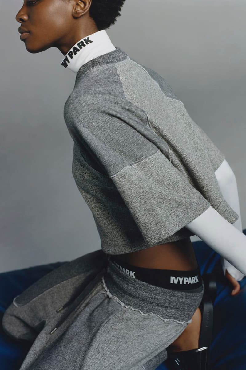 Beyonce Ivy Park Fall Winter 2017 Lookbook Athleisure Activewear Sports Sportwear Collection Leggings Slides Jacket Hat Performance Wear