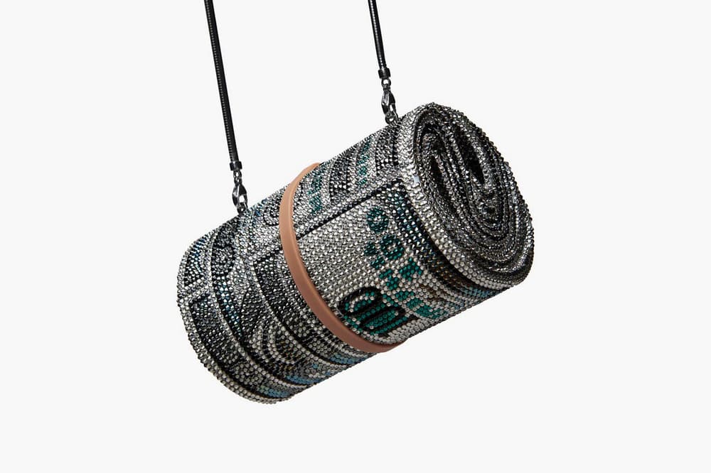 Judith Leiber Alexander Wang Bag Silver Money Bag
