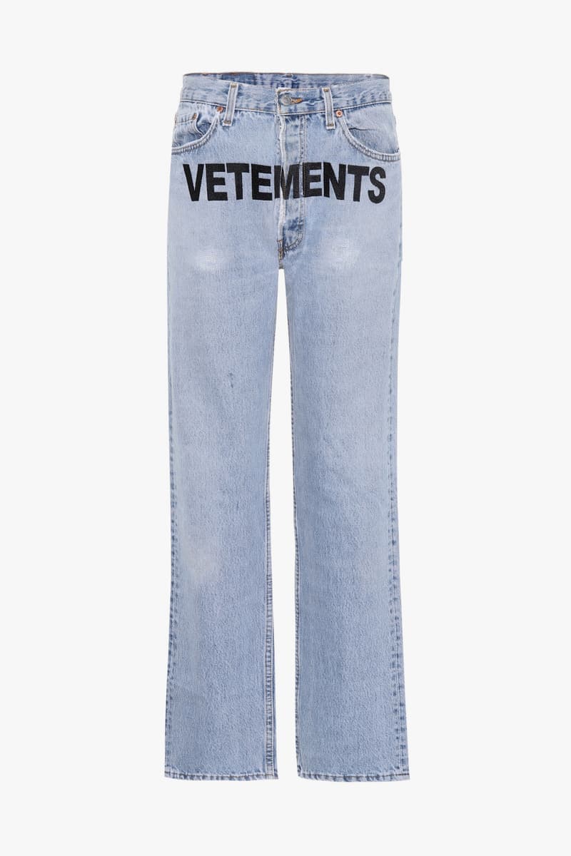 Introducir 85+ imagen vetements x levi’s jeans