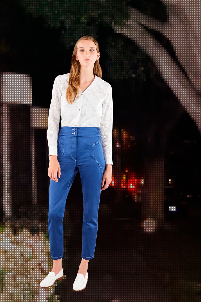 Maison Kitsune Spring Summer 2018 Lookbook Romance Feminine Fashion Silhouettes Clothes Imagination Paris Miami Los Angeles