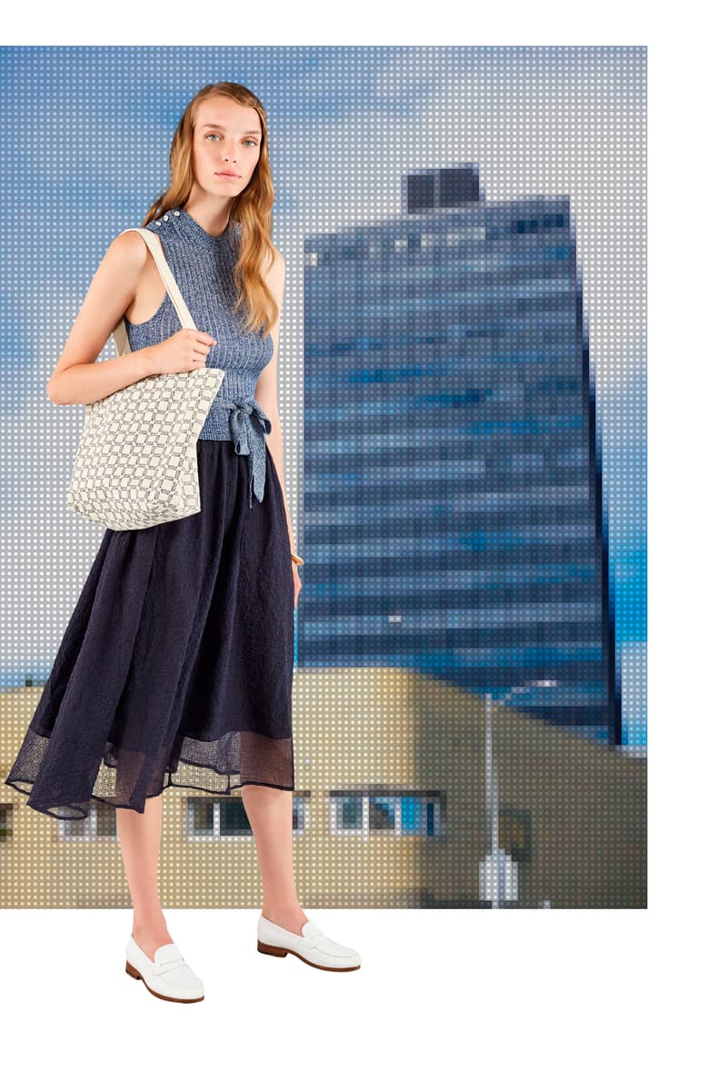Maison Kitsune Spring Summer 2018 Lookbook Romance Feminine Fashion Silhouettes Clothes Imagination Paris Miami Los Angeles