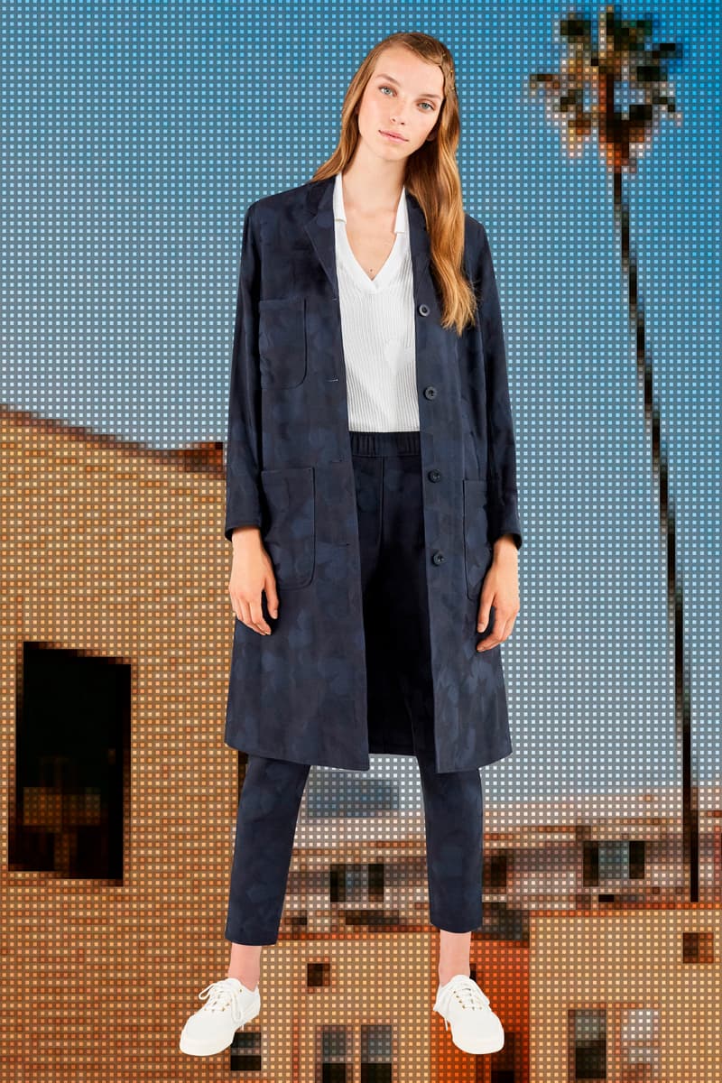 Maison Kitsune Spring Summer 2018 Lookbook Romance Feminine Fashion Silhouettes Clothes Imagination Paris Miami Los Angeles