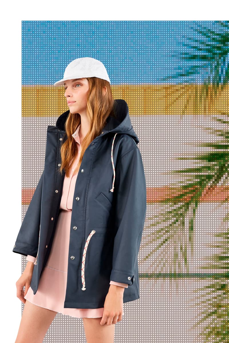 Maison Kitsune Spring Summer 2018 Lookbook Romance Feminine Fashion Silhouettes Clothes Imagination Paris Miami Los Angeles