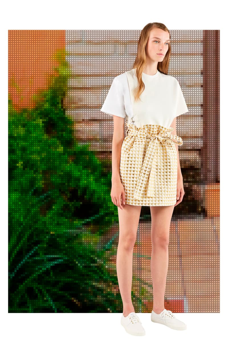 Maison Kitsune Spring Summer 2018 Lookbook Romance Feminine Fashion Silhouettes Clothes Imagination Paris Miami Los Angeles