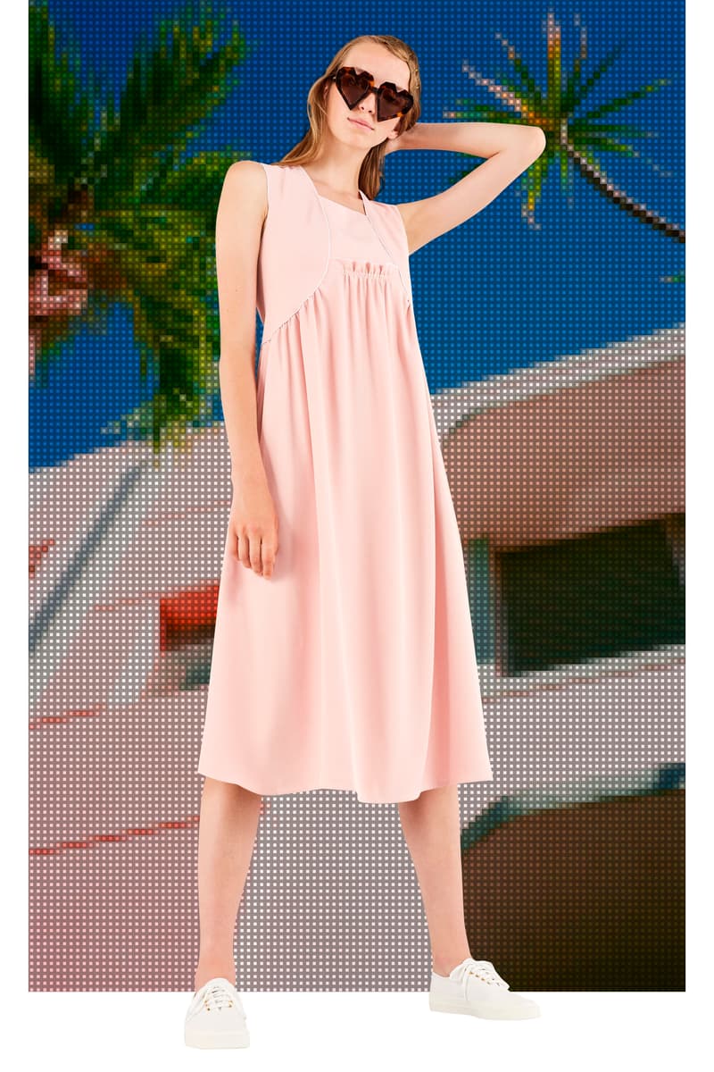 Maison Kitsune Spring Summer 2018 Lookbook Romance Feminine Fashion Silhouettes Clothes Imagination Paris Miami Los Angeles